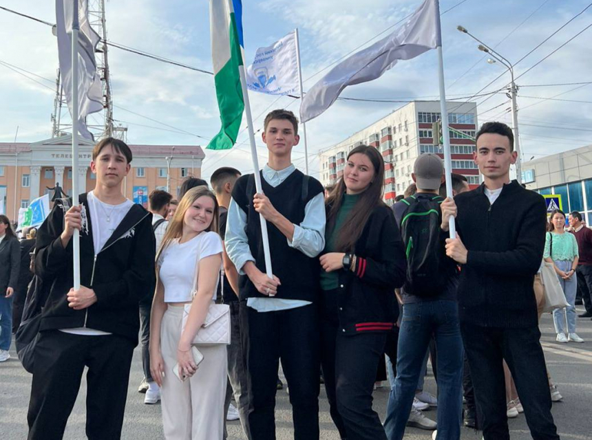 Студенты и сотрудники Академии приняли участие в митинг-концерте